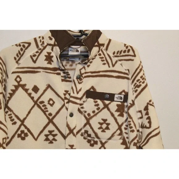 The North Face Printed Gordon Lyons Shacket Geo Print Men's Size Large H14146 - Picture 5 of 16